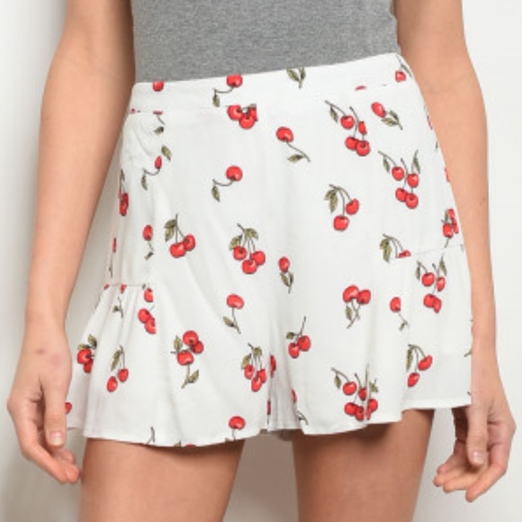 Pants - Chelsea's Cherry Pie Pin UP Style Flirty Shorts!<3